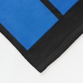 Ukraine-Flagge 3 Fleecedecke (Ecke)