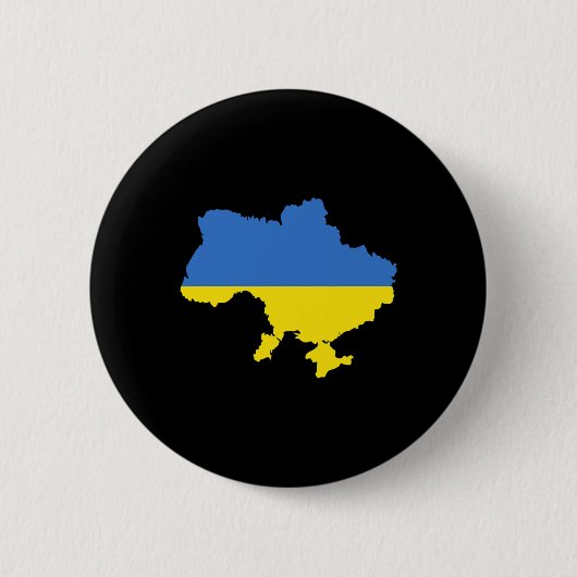 Ukraine-Flagge 4 Button (Vorderseite)
