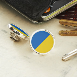 Ukraine-Flagge Anstecknadel