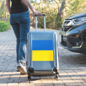 Ukraine-Flagge Aufkleber (Koffer Insitu)