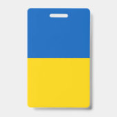Ukraine-Flagge Ausweis (Rückseite)