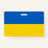 Ukraine-Flagge Ausweis (Rückseite)