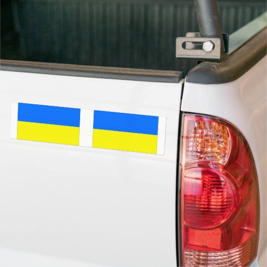 Ukraine-Flagge Autoaufkleber (Auf Lkw)