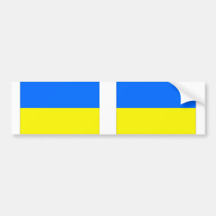 Ukraine-Flagge Autoaufkleber