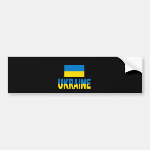 Ukraine-Flagge Autoaufkleber