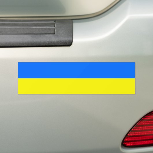 Ukraine-Flagge Autoaufkleber (Auf Auto)