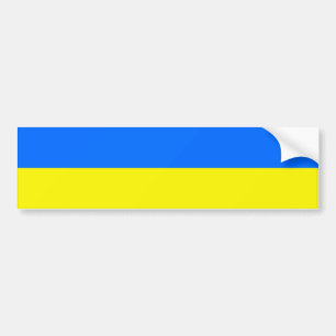 Ukraine-Flagge Autoaufkleber