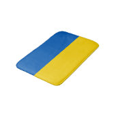 Ukraine-Flagge Badematte (Schrägansicht)