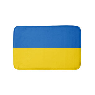 Ukraine-Flagge Badematte