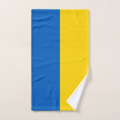 Ukraine-Flagge Badhandtuch Set (Handtuch)