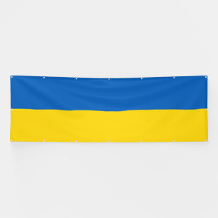 Ukraine-Flagge Banner