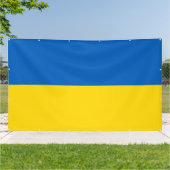 Ukraine-Flagge Banner (Außenbereich)