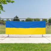 Ukraine-Flagge Banner (InSitu)