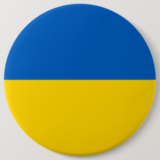 Ukraine-Flagge Button