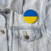 Ukraine-Flagge Button (Beispiel)