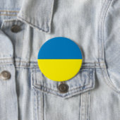 Ukraine-Flagge Button (Beispiel)