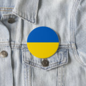 Ukraine-Flagge Button (Beispiel)
