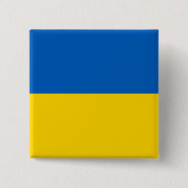Ukraine-Flagge Button