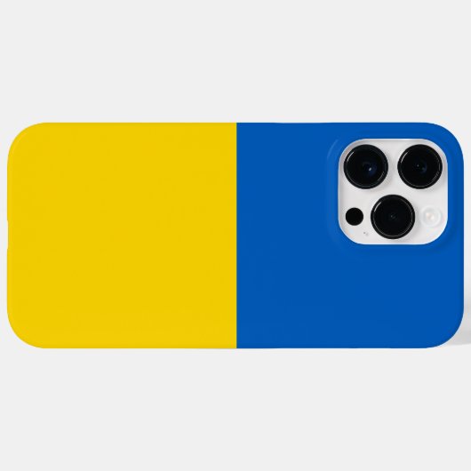 Ukraine-Flagge Case-Mate iPhone Hülle (Rückseite (Horizontal))