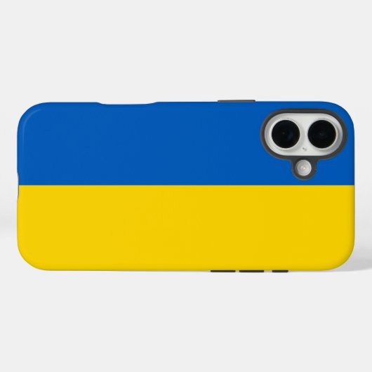 Ukraine-Flagge Case-Mate iPhone Hülle (Rückseite (Horizontal))