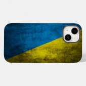 Ukraine-Flagge Case-Mate iPhone Hülle (Rückseite (Horizontal))