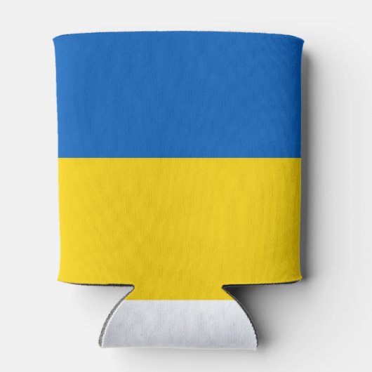 Ukraine-Flagge Dosenkühler (Rückseite)