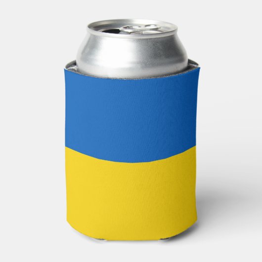 Ukraine-Flagge Dosenkühler (Kanne Vorderseite)