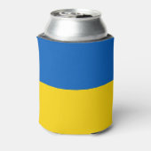 Ukraine-Flagge Dosenkühler (Kanne Rückseite)