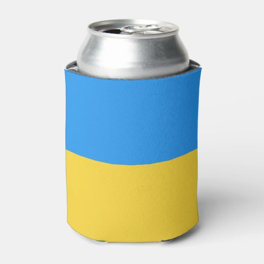 Ukraine-Flagge Dosenkühler (Kanne Vorderseite)