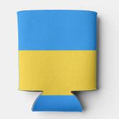 Ukraine-Flagge Dosenkühler (Rückseite)