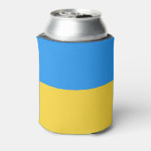 Ukraine-Flagge Dosenkühler (Kanne Rückseite)