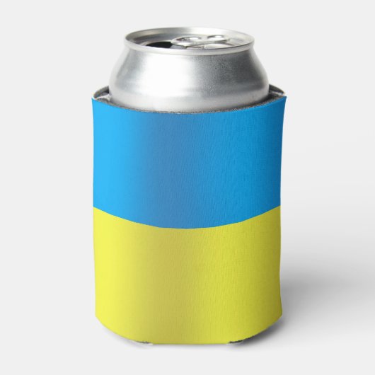 Ukraine-Flagge Dosenkühler (Kanne Vorderseite)