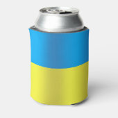 Ukraine-Flagge Dosenkühler (Kanne Rückseite)