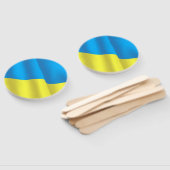 Ukraine-Flagge Fächer (Non-assembled)