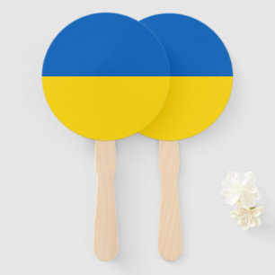 Ukraine-Flagge Fächer