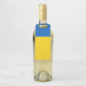 Ukraine-Flagge Flaschenanhänger (Auf Flasche)
