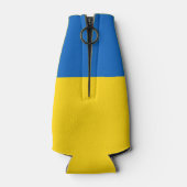 Ukraine-Flagge Flaschenkühler (Rückseite)