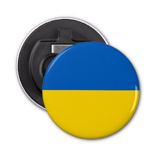 Ukraine-Flagge Flaschenöffner (Vorderseite)