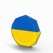 Ukraine-Flagge Fotoblock (Rechts)