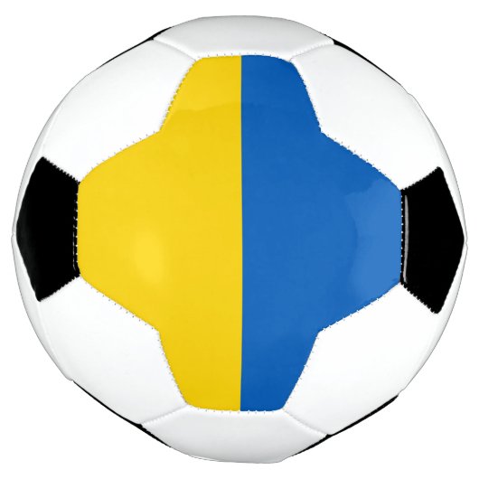 Ukraine-Flagge Fußball (Gedreht)