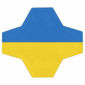 Ukraine-Flagge Fußball (Flach)