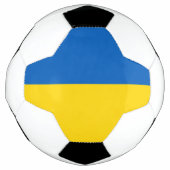 Ukraine-Flagge Fußball (Vorderseite)
