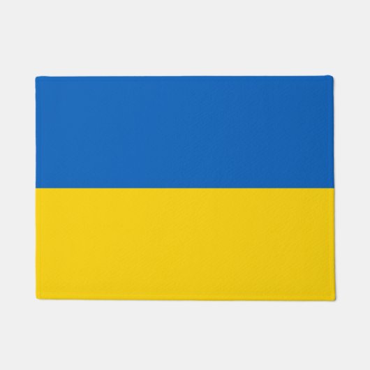 Ukraine-Flagge Fußmatte (Vorderseite)