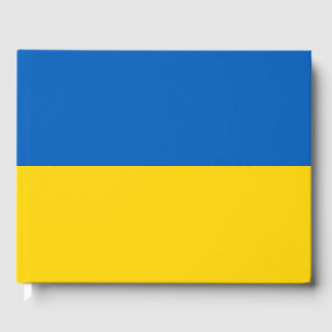 Ukraine-Flagge Gästebuch