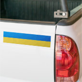 Ukraine-Flagge gelbes geometrisches Muster Autoaufkleber (Auf Lkw)