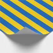 Ukraine-Flagge Geschenkpapier (Ecke)