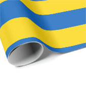 Ukraine-Flagge Geschenkpapier (Rolleneckpunkt)