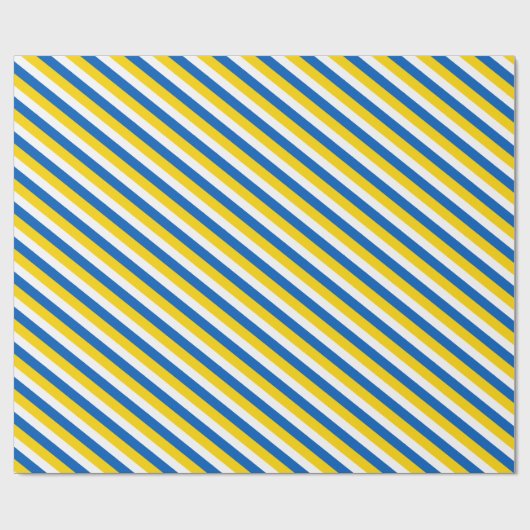Ukraine Flagge Geschenkpapier (Flach)