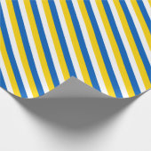 Ukraine Flagge Geschenkpapier (Ecke)