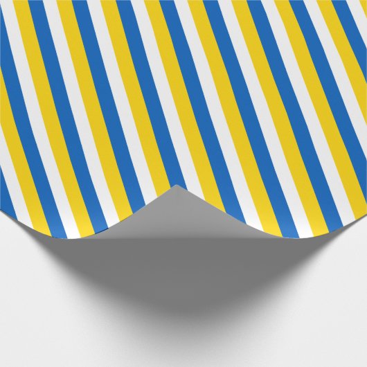Ukraine Flagge Geschenkpapier (Ecke)